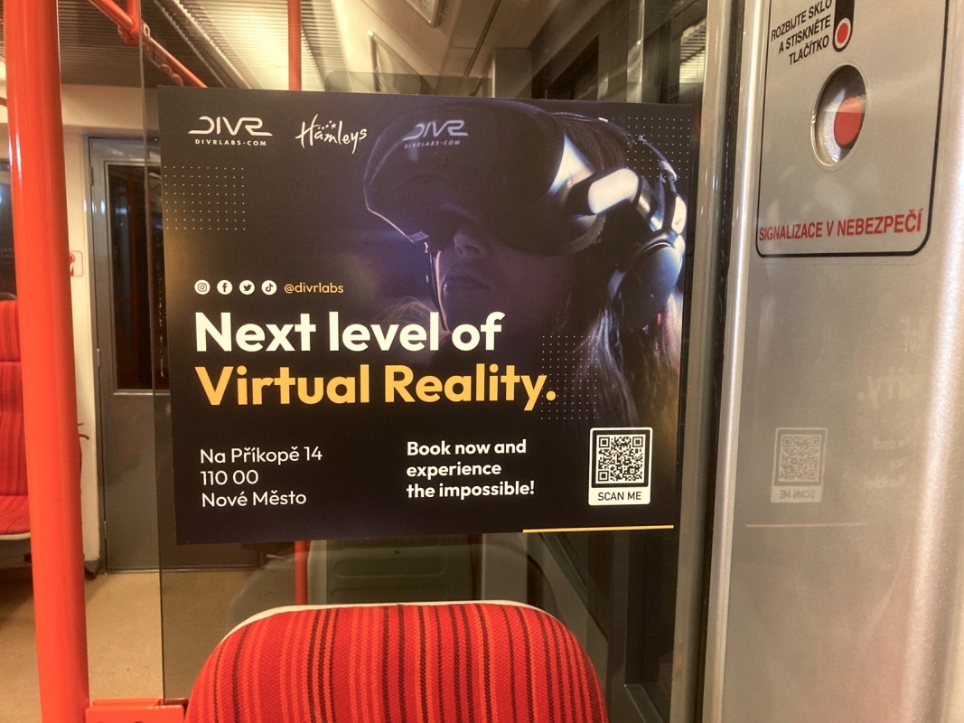 Na virtuální realitu do DIVR Labs v Praze