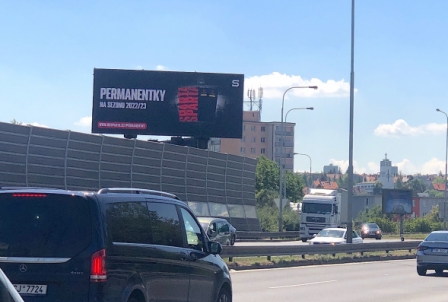 Reklamní kampaň HC Sparta Praha na prémiových LED plochách